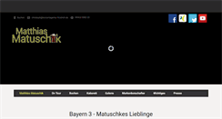 Desktop Screenshot of matuschik.nu